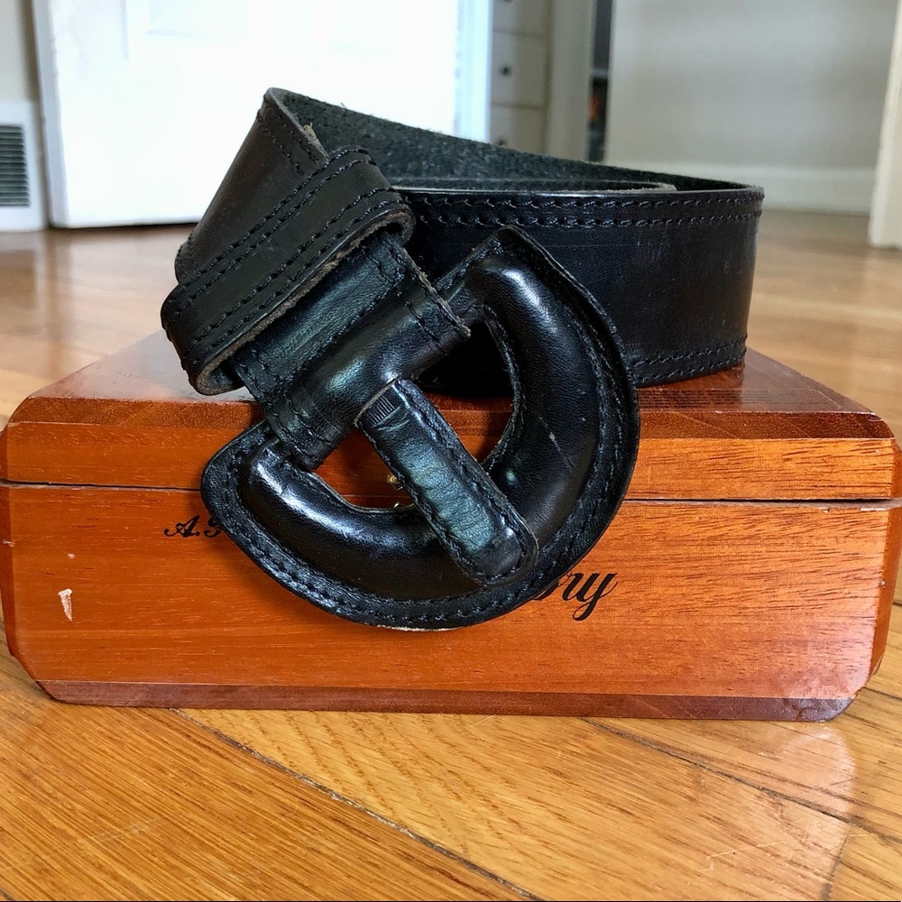 Vintage Vera Pelle Leather Belt